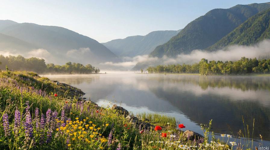 Белокуриха в летнем убранстве