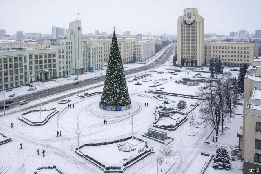 Автобус| Волшебство зимних белорусских городов из Твери