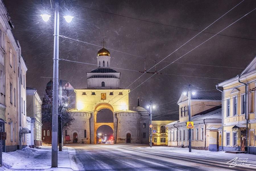 Автобус| Новогодние огни белокаменной Руси: Владимир, Суздаль, Юрьев‑Польский, Переславль‑Залесский из Твери
