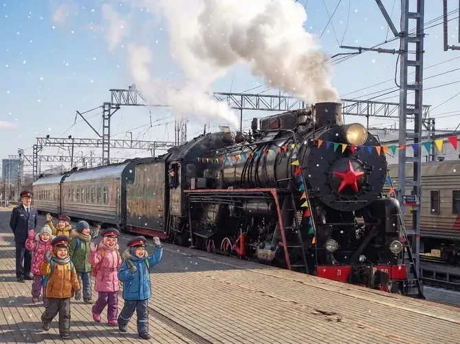 Княжеская Русь с ретропоездом