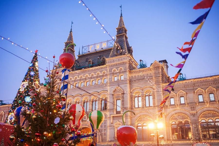 Огни столицы и магия Нового года